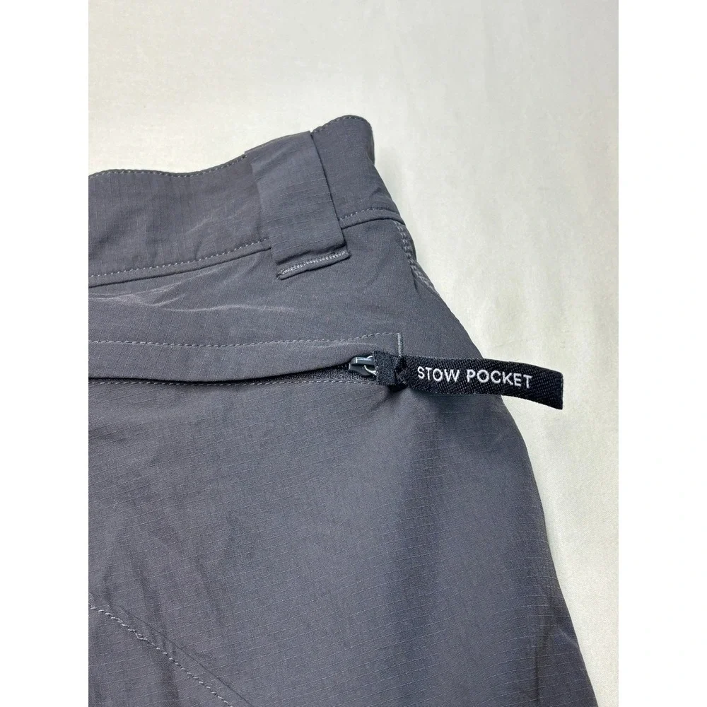 The North Face Mens Grey Hiking Cargo Pants Ripstop Stretch‎ T338/T738 35x30